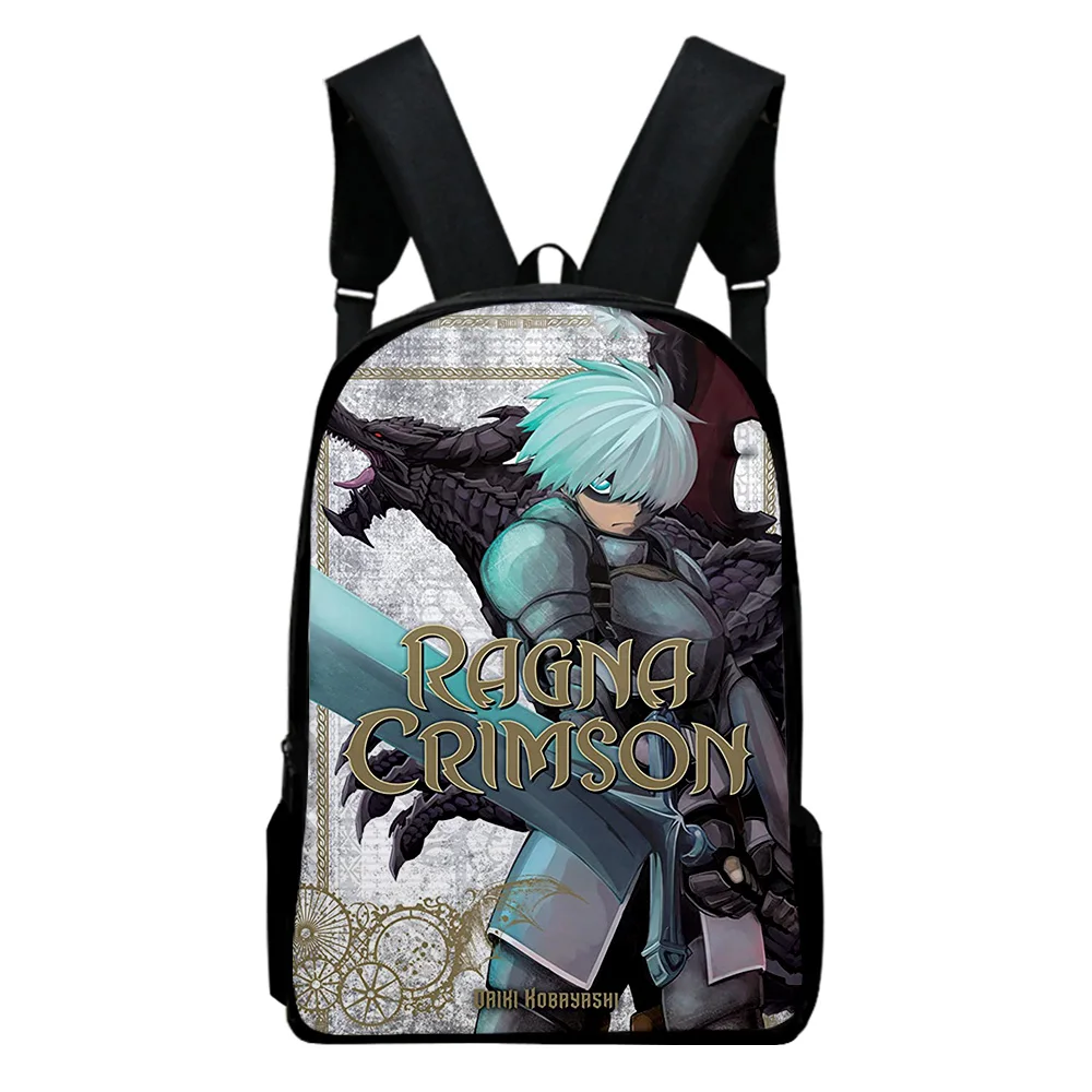 Ragna carmesim anime mochila para adultos e crianças, mochila escolar, mochila unissex, Harajuku sacos, novo, 2023