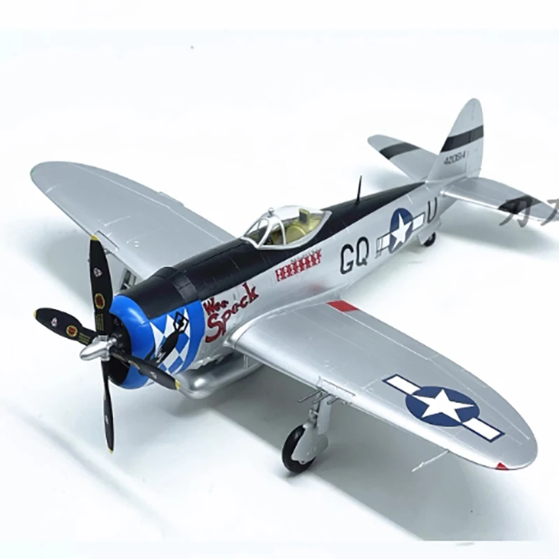 

1:48 Scale Us Army P47D Lightning fighter Plastic Aircraft Finished Model Static Decoration Souvenir Gifts For Adult Boy