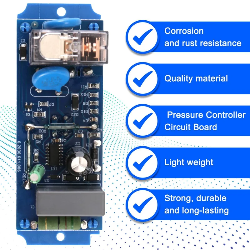 

ABDJ-2X EPC-3 Relay Pressure Sensor Chip Controller Regulator Electronic Integrated Circuit Panel 220V Pump Control Switch