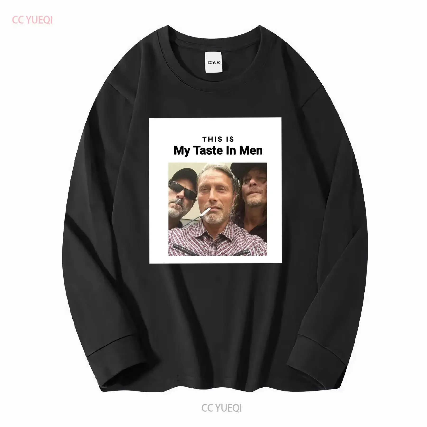 Lana del rey shirt Jeffrey Dean Morgan Norman Reedus Mads Mikkelsen tee The Walking Dead y2k aesthetic vintage Washed Stylish