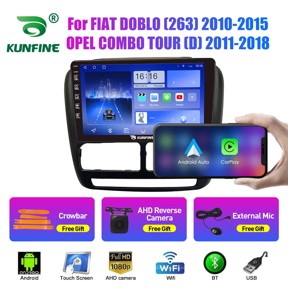 

For Fiat Doblò & Opel Combo 9-inch Android GPS Navigation & Reversing Camera Integrated Unit