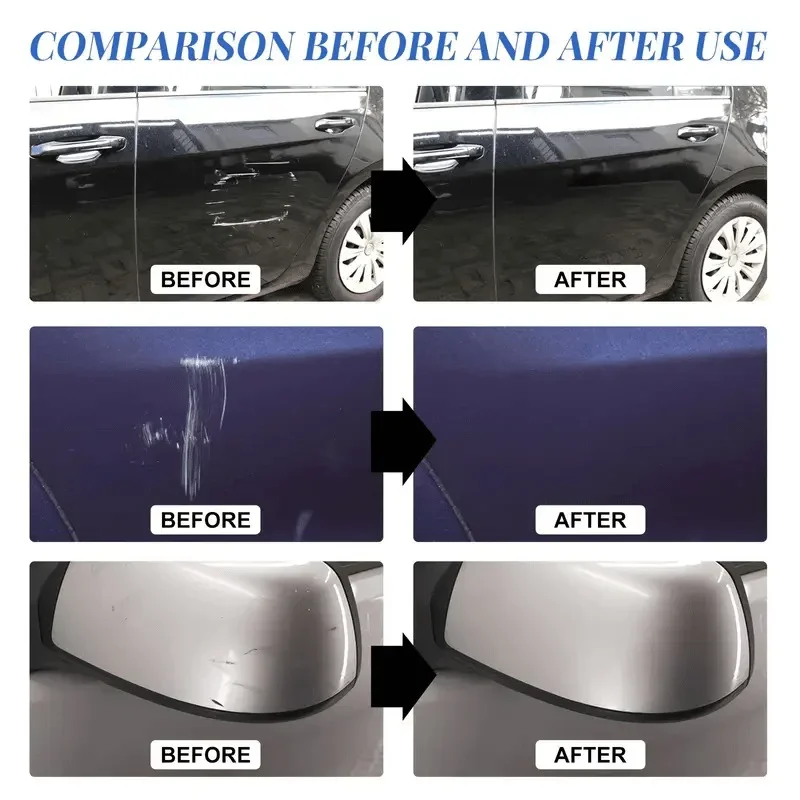 Fasilawei Car Scratch Repair Wax and Polish - Professional Grade Vehicle Scratch Remover, Enhances Gloss and Brightness