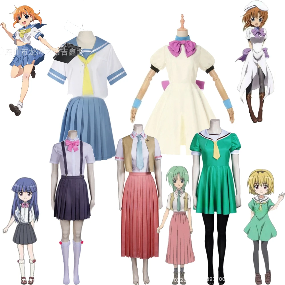 

Higurashi: When They Cry Cosplay Rena Ryugu School Uniform Sailor Suit Delicate Details Authentic Anime Design