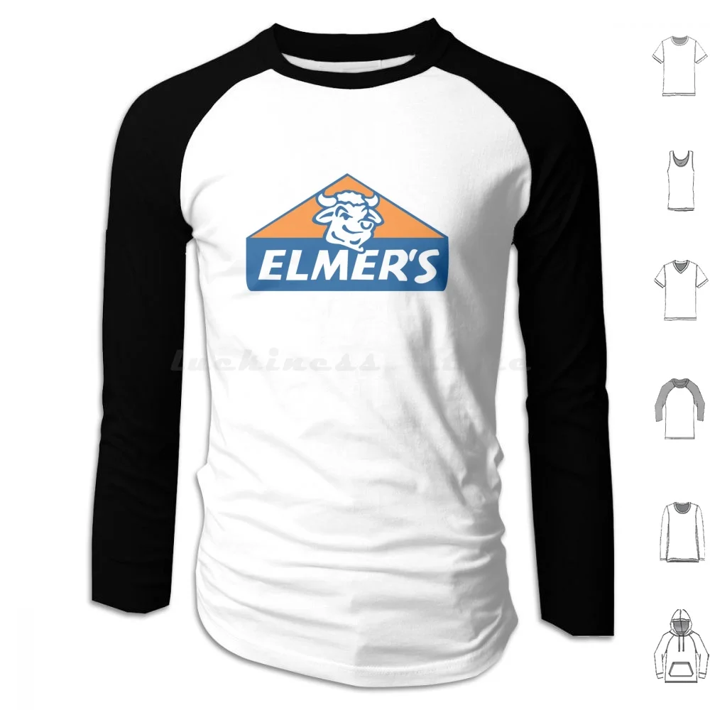 Elmers клей толстовки с длинным рукавом клей липкий сад дети цветная бумага