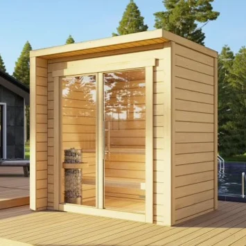 The Red Cedar Sauna Room Comes With A Wooden Fragrance For Deworming, Sweat Steaming, And Respiratory Healing