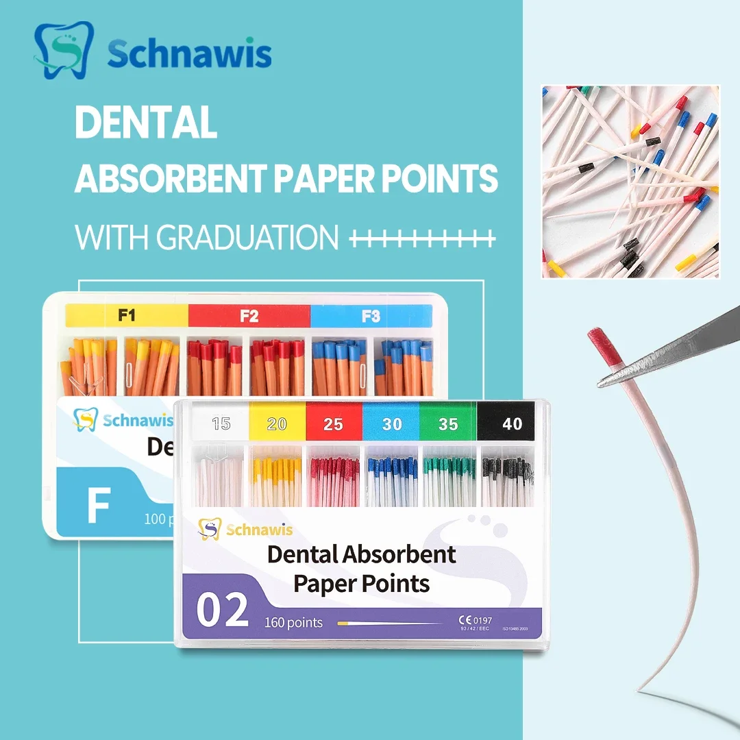 

1 коробка, стоматологические впитывающие бумажные точки, стерильные, смешанные размеры, 02, 04, 06, конус 15-40 # F1F2F3 Стоматологические материалы Эндодонтия Бумажные наконечники