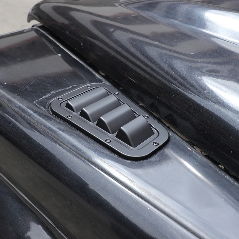 ランドローバーディフェンダー2004-2019用エンジンフード換気ポート車用エアアウトレット装飾改造吸気フードパーツ