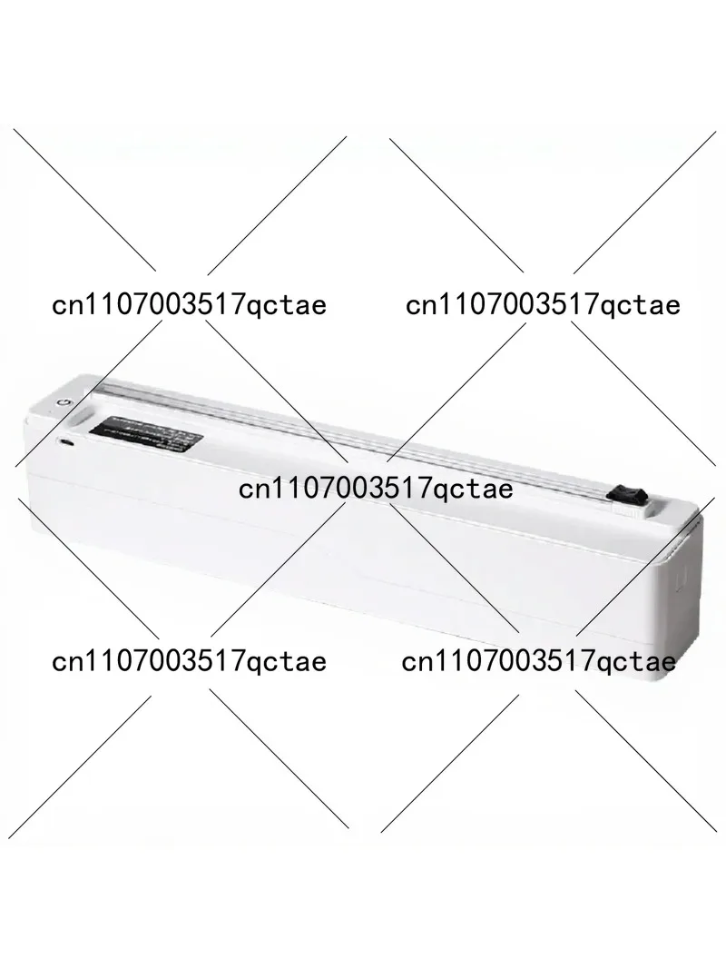 Smart Wrap Dispenser & Cutter with Voice Control, Electric Food Wrap Cutter Box for Kitchen