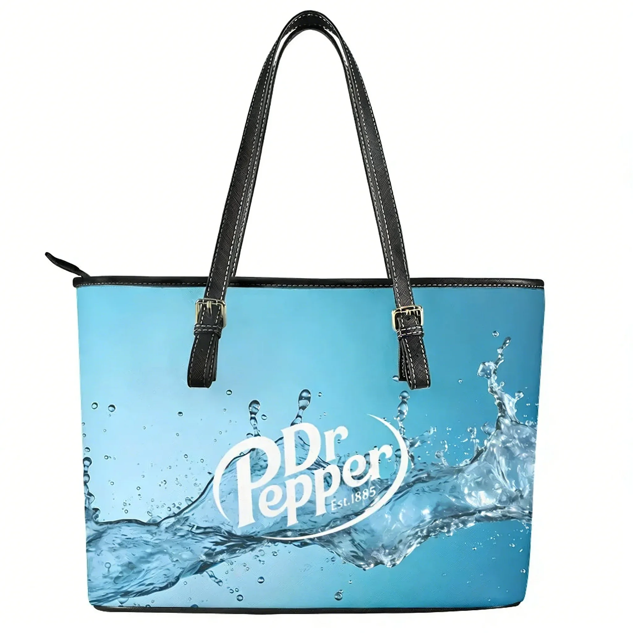 

Сумка-тоут D-DR Custom Handbag P-Pepper для женщин и мужчин, персонализированная, на плечо, деловая, кожаная, дорожная, подарочная