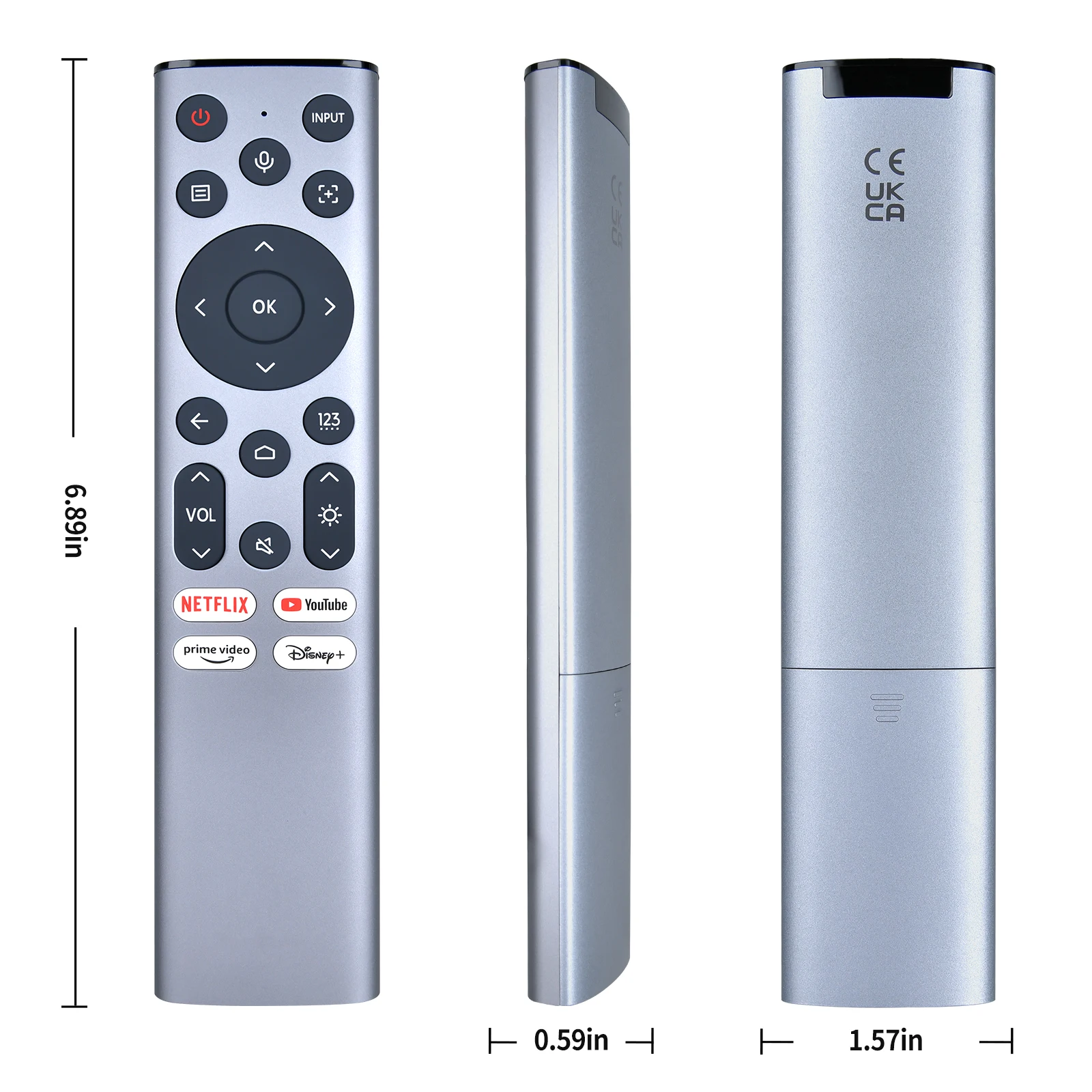 جهاز تحكم عن بعد جديد ERF6A82 مناسب لجهاز العرض المحمول Hisense C2 C2 Pro C2 Ultra الذكي
