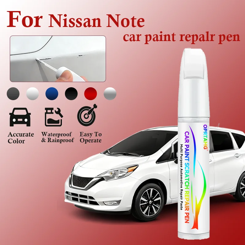 

Ручка-корректор для ремонта лакокрасочного покрытия Nissan Versa Note 2013-2025 E12, средство для удаления царапин, аксессуары для авто, черный, белый, серый, синий, красный