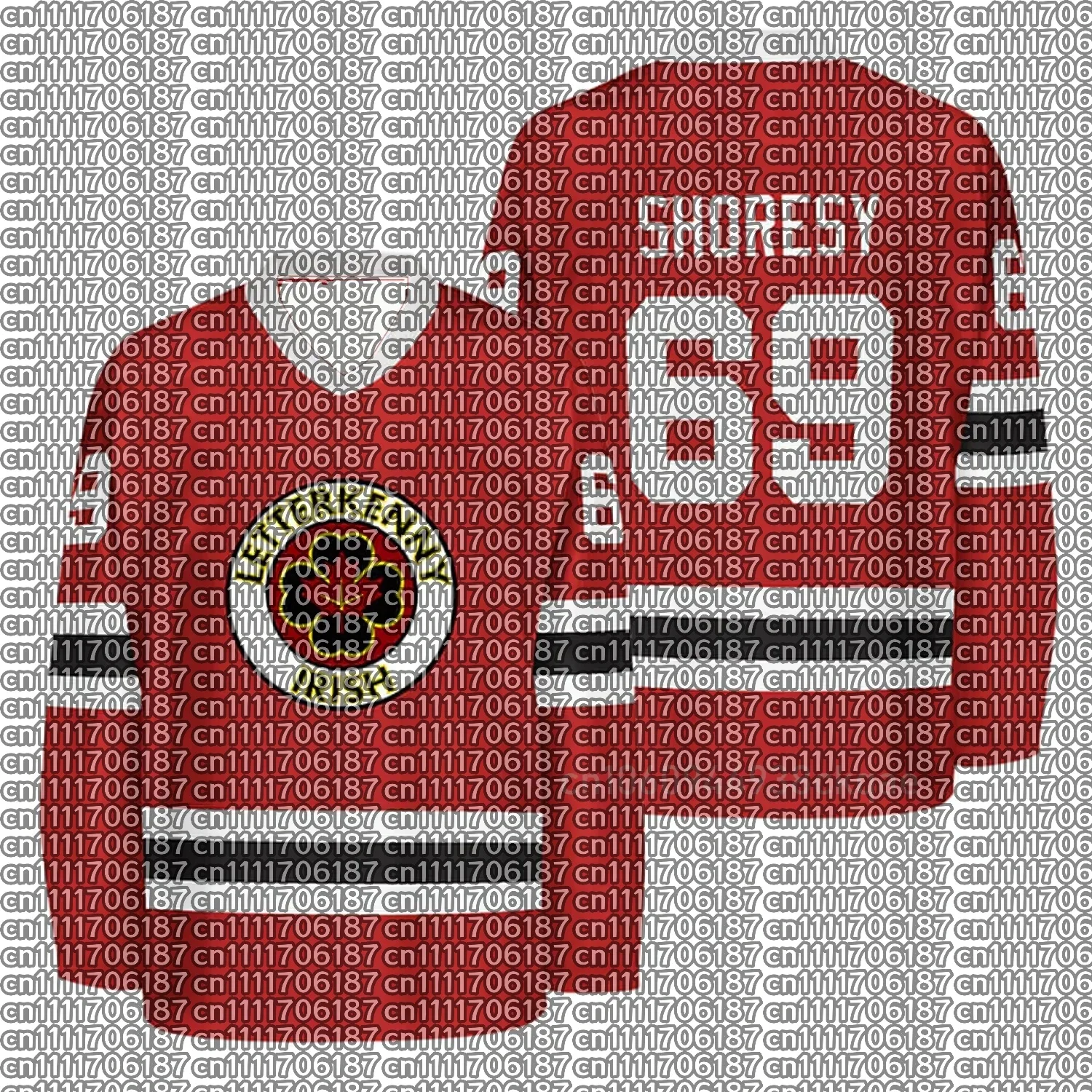 2026 New Men's New Ice Hockey Sports Shirt with Wild Elements 3D Printing, Training, Breathable Sports Quick Drying Long Sleeves