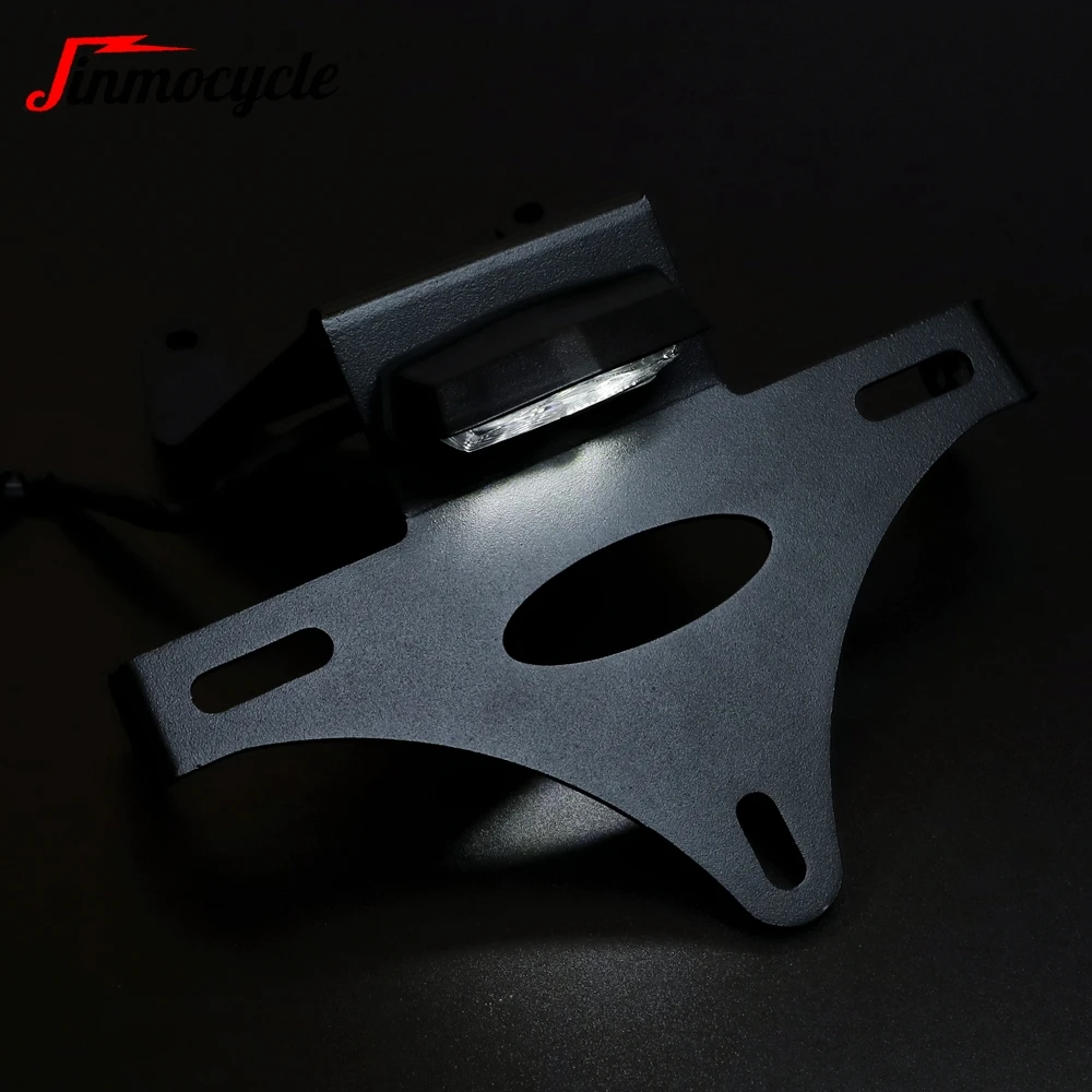 For 1290 Super Duke R 2014 2015 2016 2017 2018 2019 Motorcycle License Plate Holder Bracket Rear Tail Tidy Fender Eliminator Kit