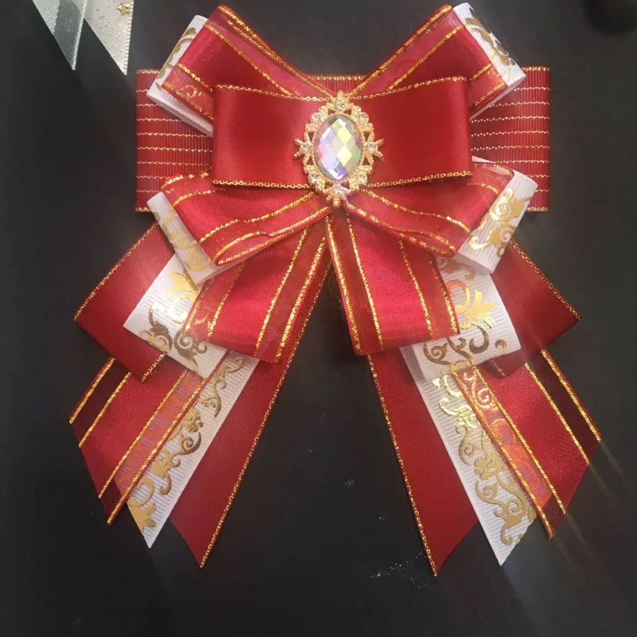 Lolita gate Light Stick bowknot Accessories,handmade Ribbon anime bowknot,Cheer stick, Carat stick, backpacks diy