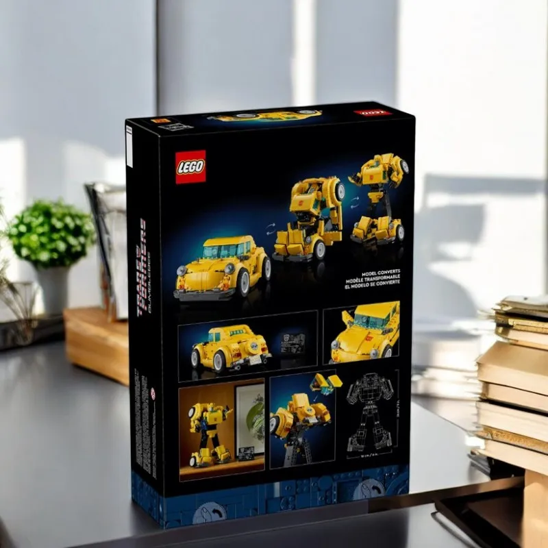 Lego-Blocos de construção de transformadores para crianças, brinquedo montado, abelha, série ÍCONES, presente de aniversário para menino, 10338