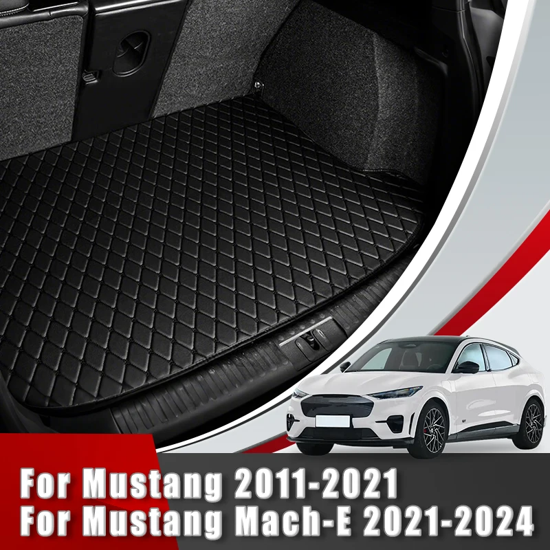 

Car Trunk Mat For Mustang Mach-E 2011 2012 2013 2014 2015 2016 2017 2018 2019 2020 2021 2022 2023 2024 Leather trunk Carpet