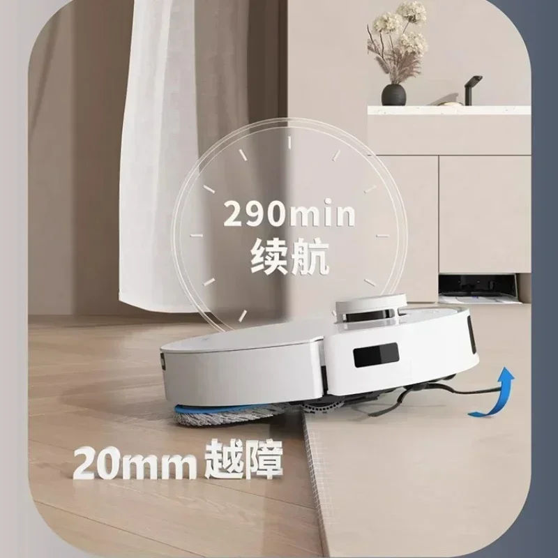 Ecovacs T30 PRO Robot Vacuum Cleaner and Mop, 4-in-1 Smart Cleaning, Auto Dust Collection, Anti-Tangle Brush, App Control