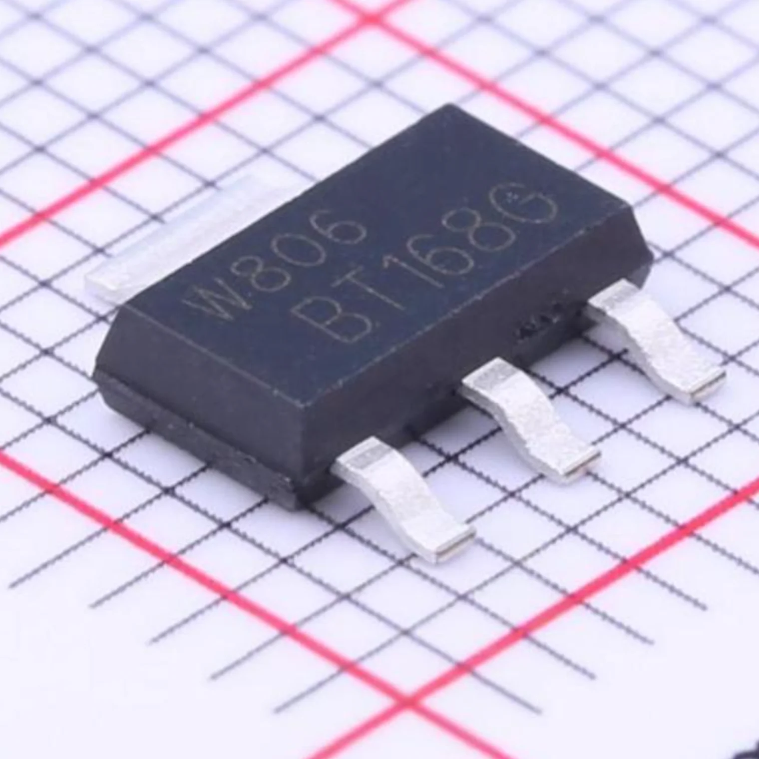 

10 шт. BT168GW,115 SC-73 SOT223 НОВЫЙ Оригинальный SCR-тиристор Triac 600В 1А BT168GW