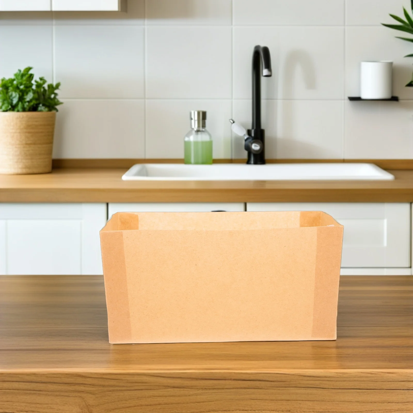 

50Pcs Baking Bread Paper Molds Grease Resistant Liners for Cake Loaf Pastry Easy Release Baking Supplies Nonstick Disposable