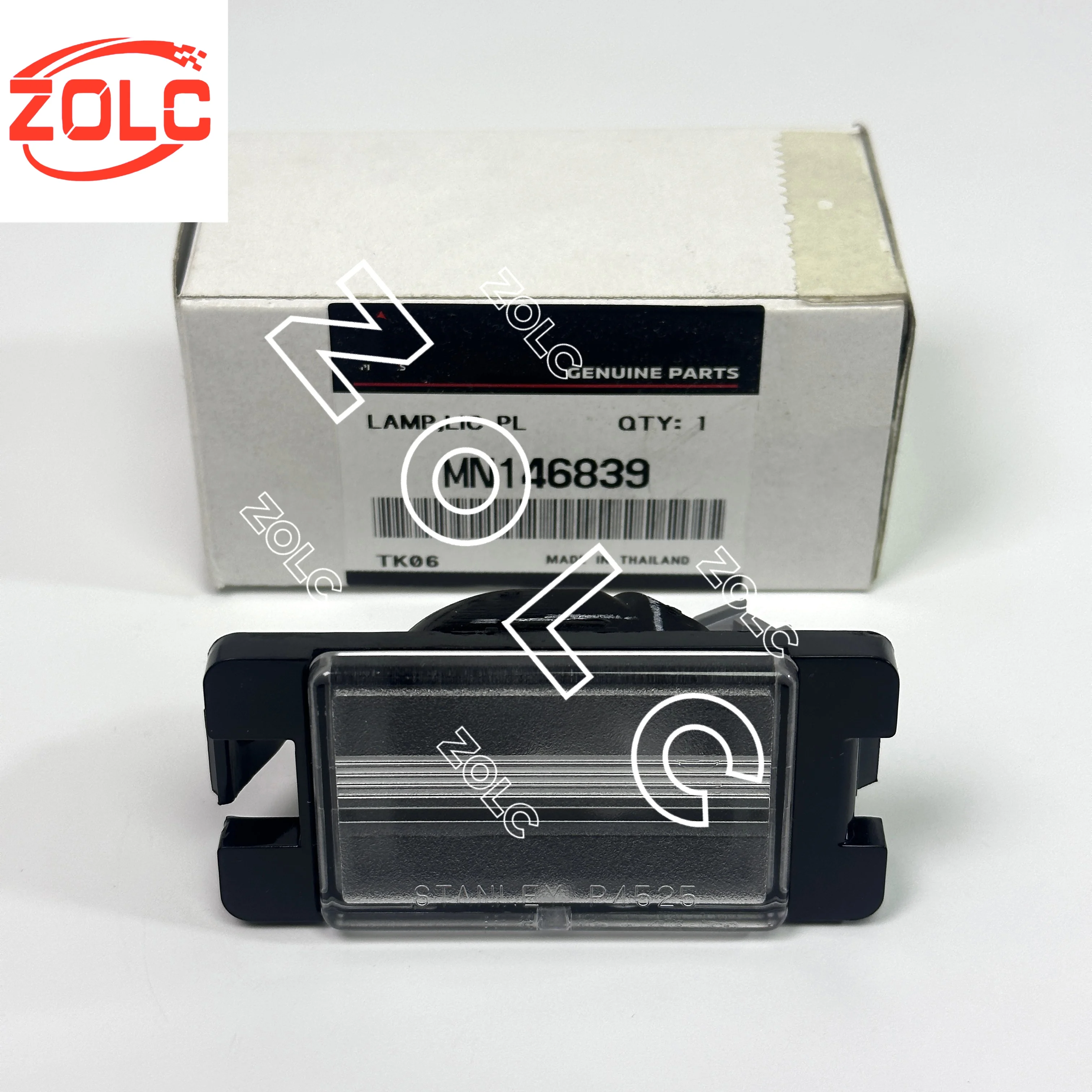 New Genuine Rear License Plate Light Lamp Housing With Bulb