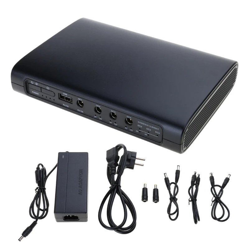 Portable UPS Power Supply 16000mAh/20000mAh/25600mAh for Routers Camera Speaker