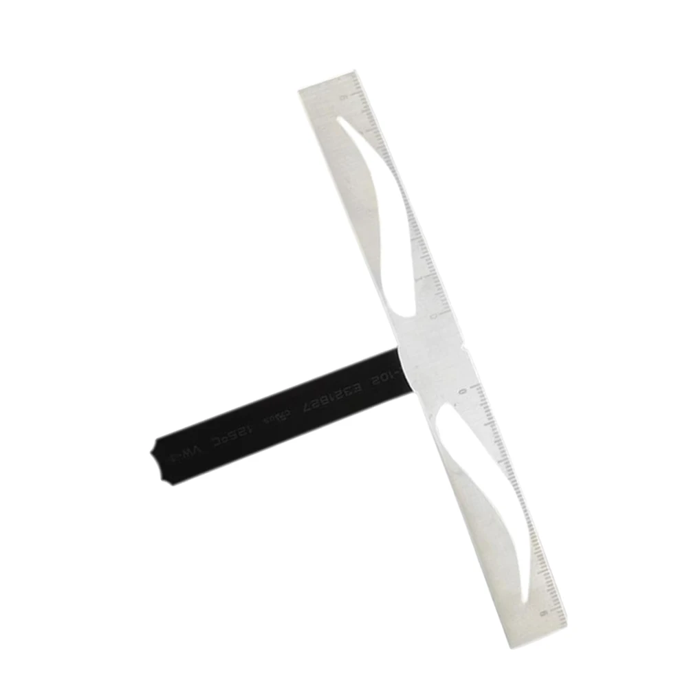 

1pc Stainless Steel Eyebrow Ruler Microblading Tool Stencil Template Brow Shaping Symmetry Guide Brow Stencils