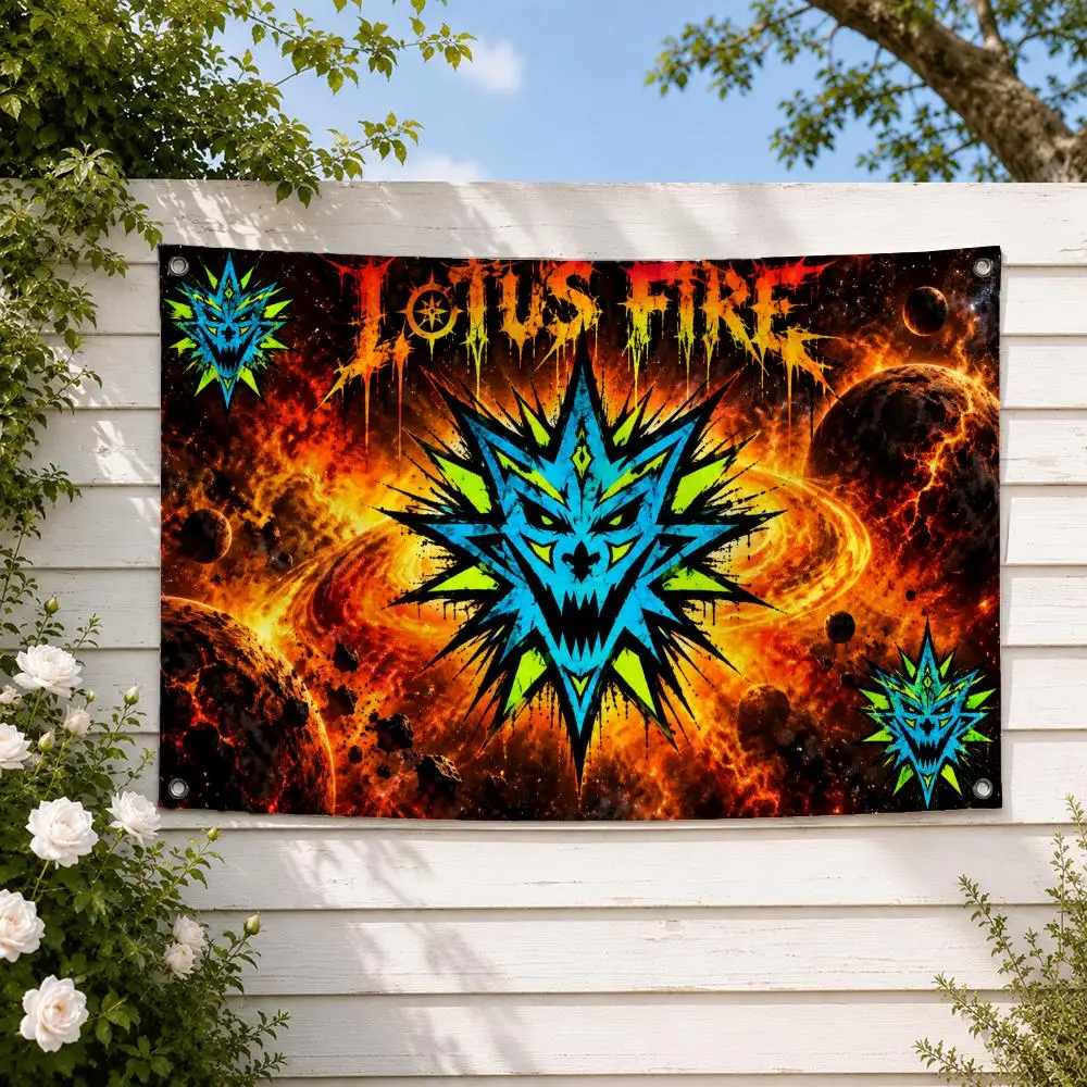 Band Insane Clown Posse Flags Wall Hanging Banner, Indoor Outdoor Decor for Yard Patio flag