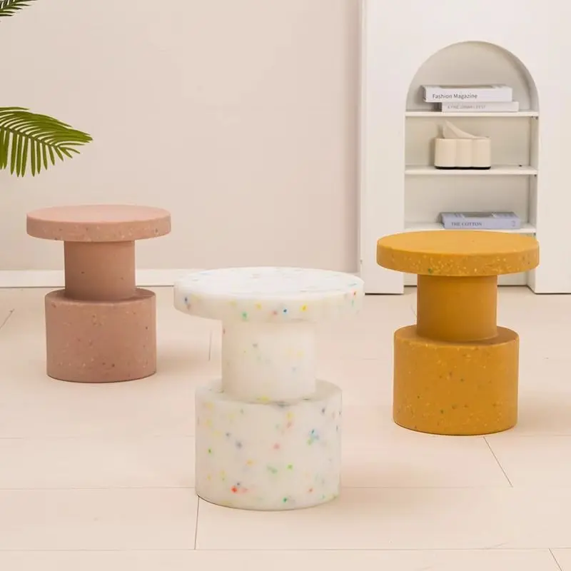 

Nordic Creative Side Table Designer Coffee Table Small Apartment Small Round Tables Modern Simple Round Stool Home Furniture