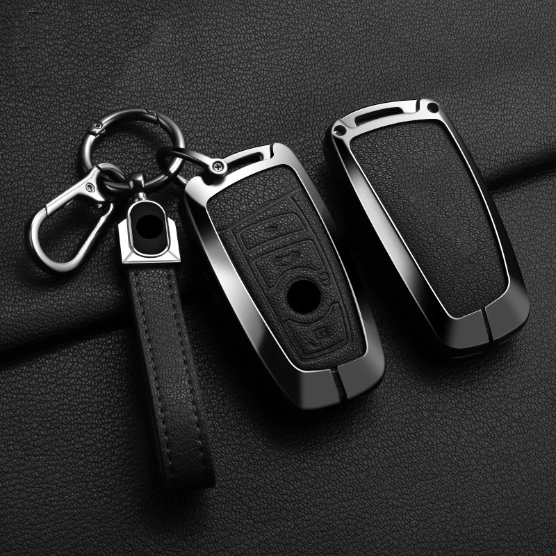 

Car Zinc Alloy Key Case Cover Holder For BMW F30 F20 F10 F18 F22 F01 X3 X4 F06 F02 M3 M5 Protector Auto Keychain Accessories