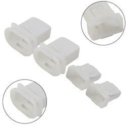 2 PCS Fastener Clips For Toyota Car Rear Seat Locking Clip WHITE For Car Rear Seat Locking Fixing Mount Car Accessories Durable