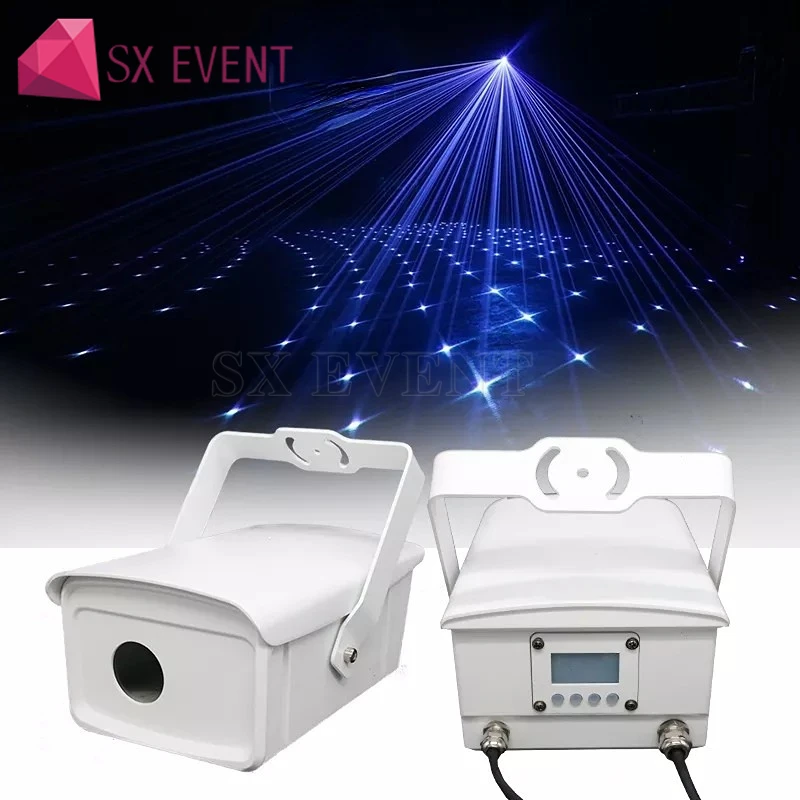 

2W rgb star laser waterproof IP65 sky laser trees lights white nightclub lighting