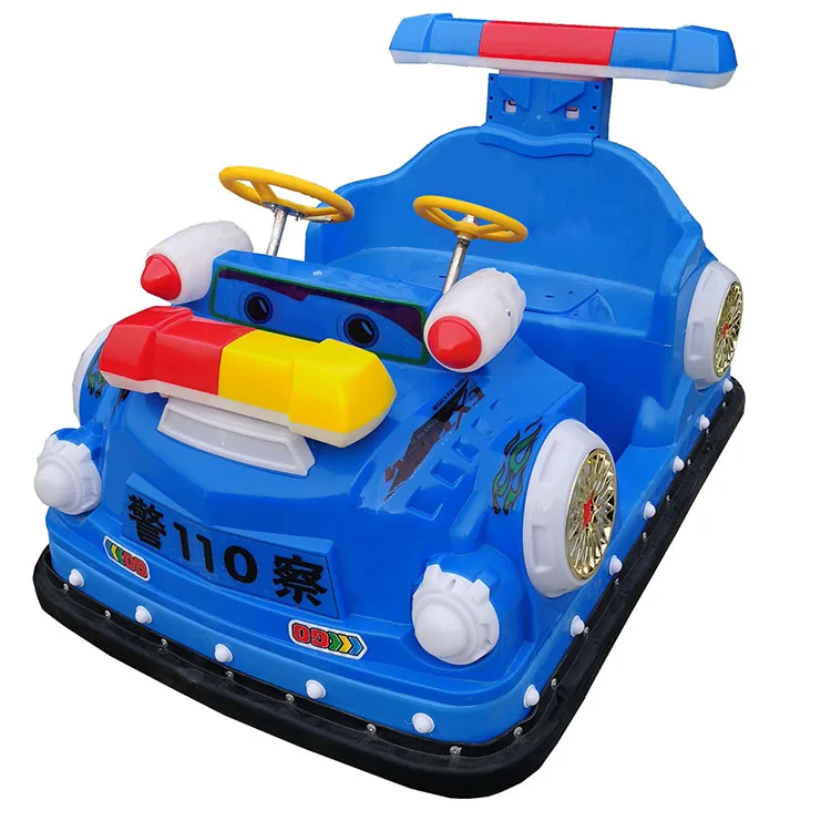 Hot Selling Indoor Outdoor Amusement Park Coin Operated Rides Games Funfair Electric Kiddie Ride Kids Bumper Cars with LED Light