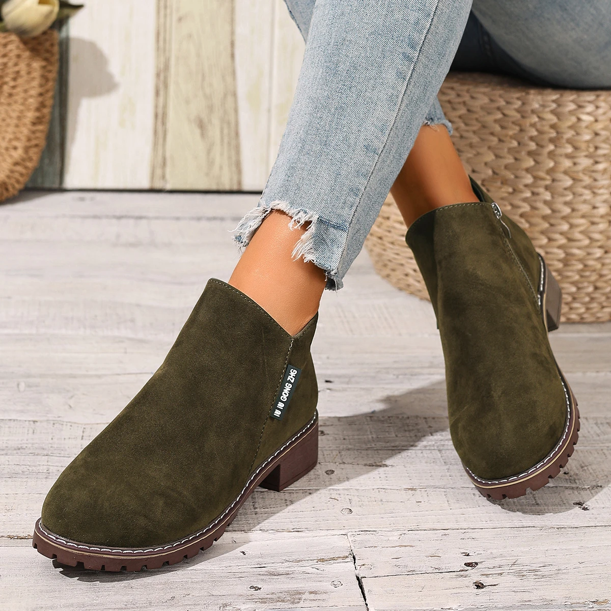 Women Autumn Winter Ankle Boot - Women Formal Wear With Shoes ulasan dan harga