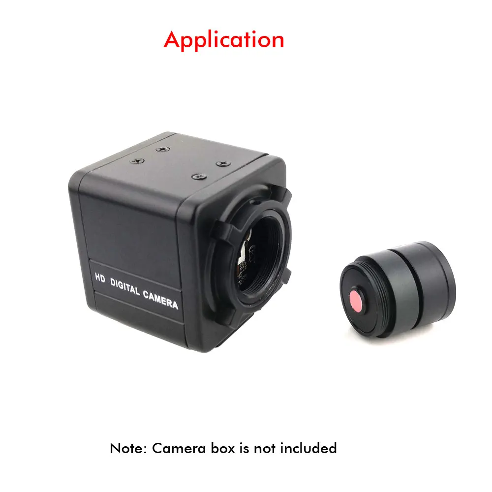 3MP HD 4mm Fixed Focus 5-50mm 2.8-12mm Varifocal Zoom Manual Lens 650 IR Filter CCTV Lens For CS Mount Security Camera