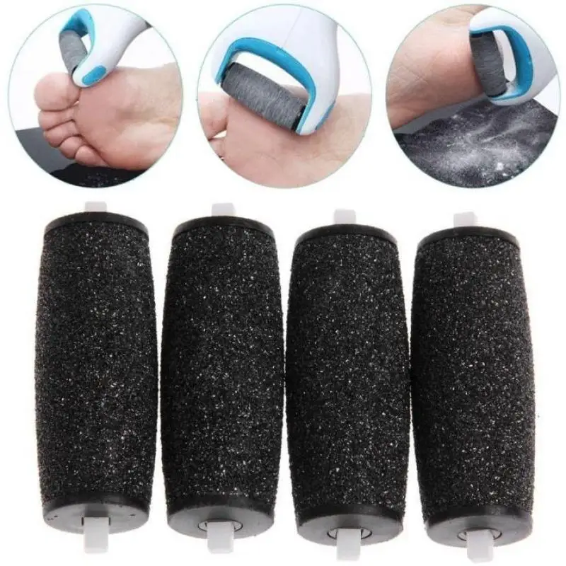 

5pcs/Lot Replacement Roller Heads for Velvet Dead Skin Callus Remover Smooth Electric Foot File Pedicure Machine Foot Care Tool