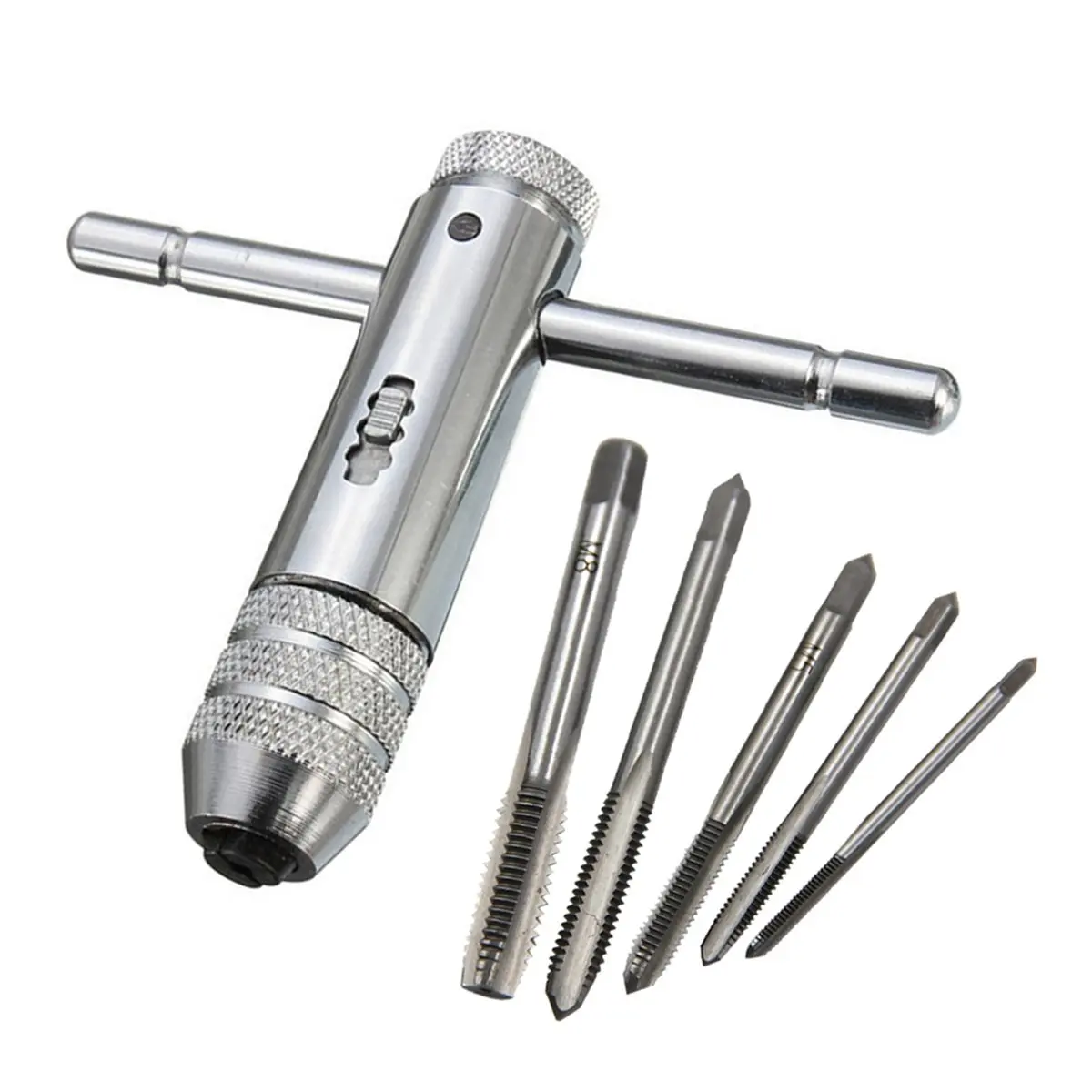 Best of 2026 Ratchet T Handle Tap Wrench M3-M8 Adjustable Head for Machine Threading