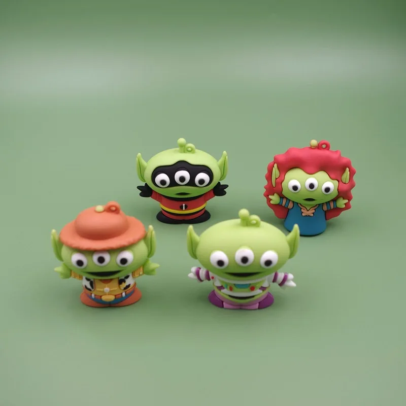 Toy Story Alien Cosplay Action Figure Cartoon Model Doll Car Cake DIY Ornament Accessories Collection Children Small Gift Toys