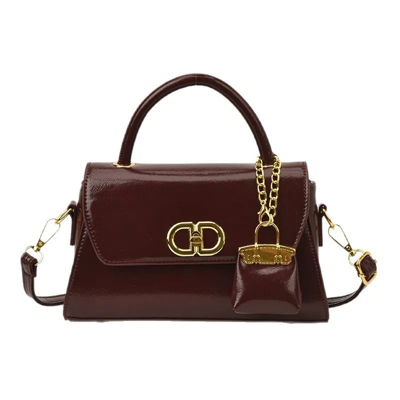 Большая сумка из нержавеющей стали 2025 года с замком, многосторонняя трансформируемая верхняя ручка и сумка через плечо для женщин, просторная сумка-ночь в день