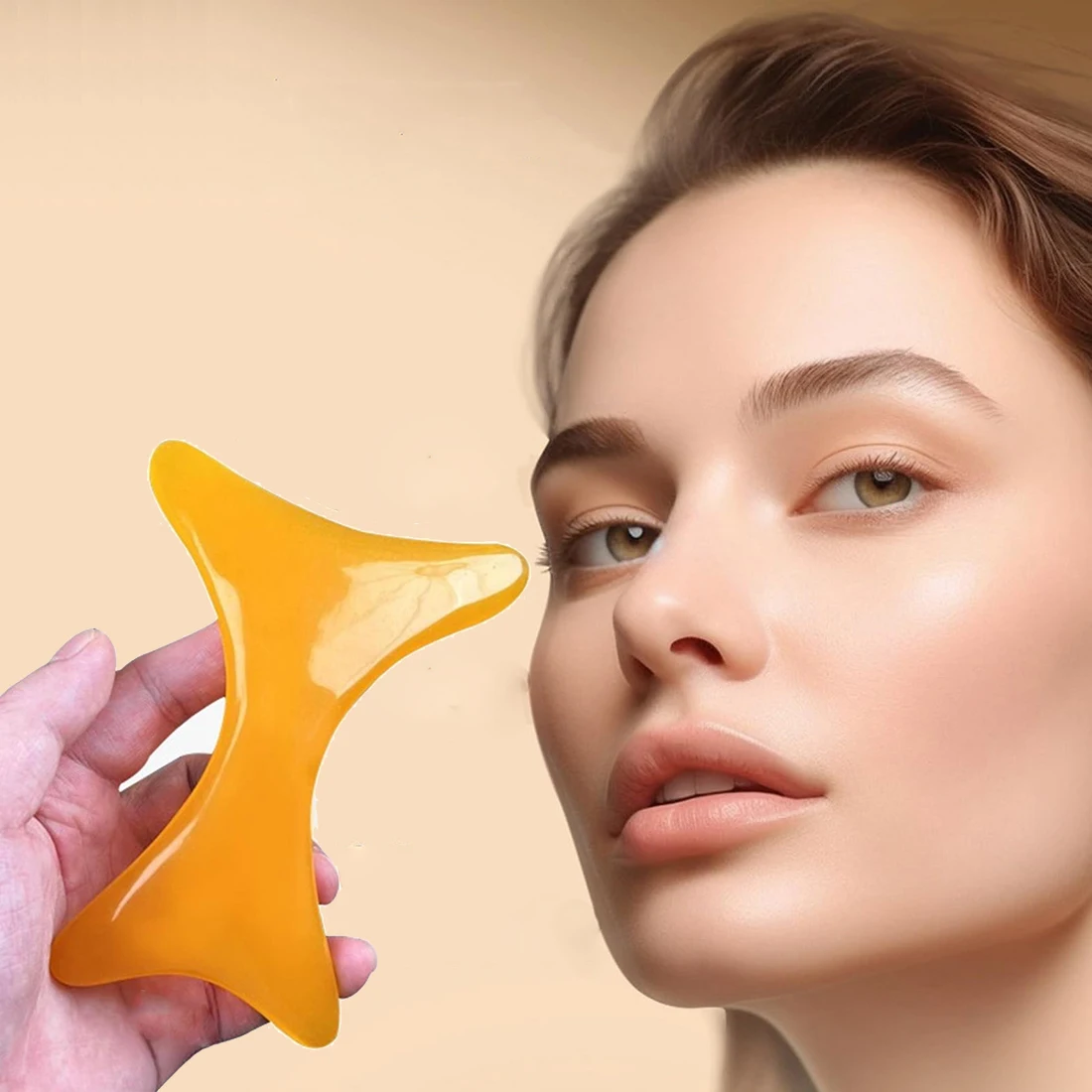 

Портативная смоляная доска Гуа Ша для массажа всего тела, расслабления мышц и облегчения боли, ручной инструмент для соскабливания шеи, спины и спа