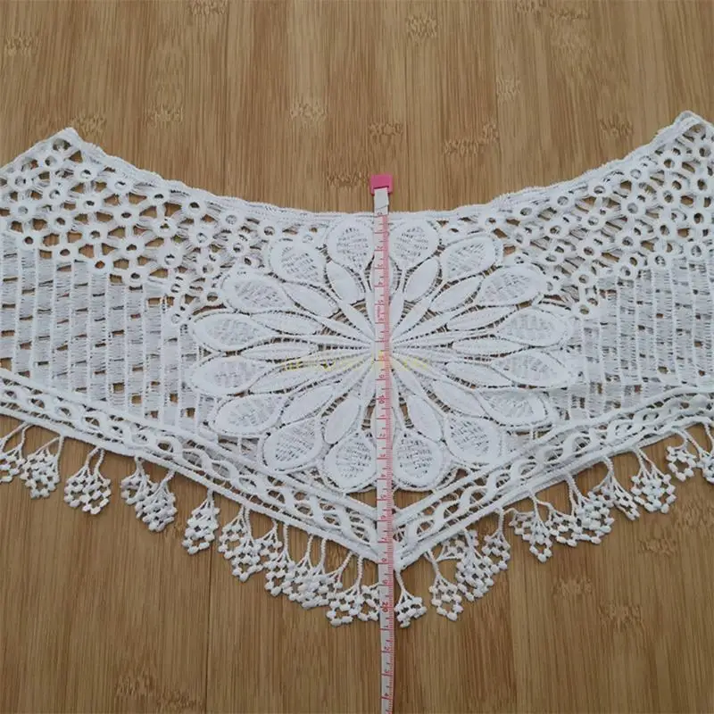 31BF نساء الصيف حلو الدانتيل الشمسي شال يلف جوفاء