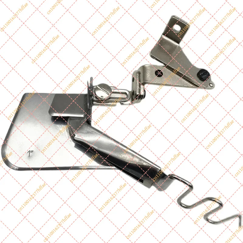 Overlock Binding Tape Binder & Rope Puller Foot for Dayu 455, Industrial Serger Attachment (Roller Guide)