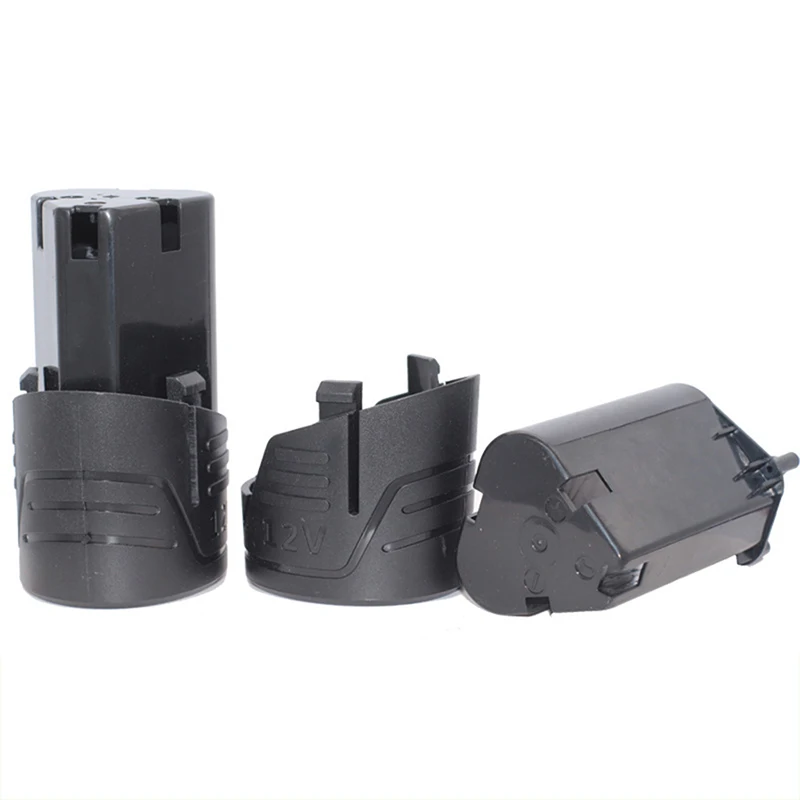 【12V Battery Shell Electric Power Tool Hand Lithium Drill Power Li-Ion Battery Protection Board Three String Battery Pack Shell】