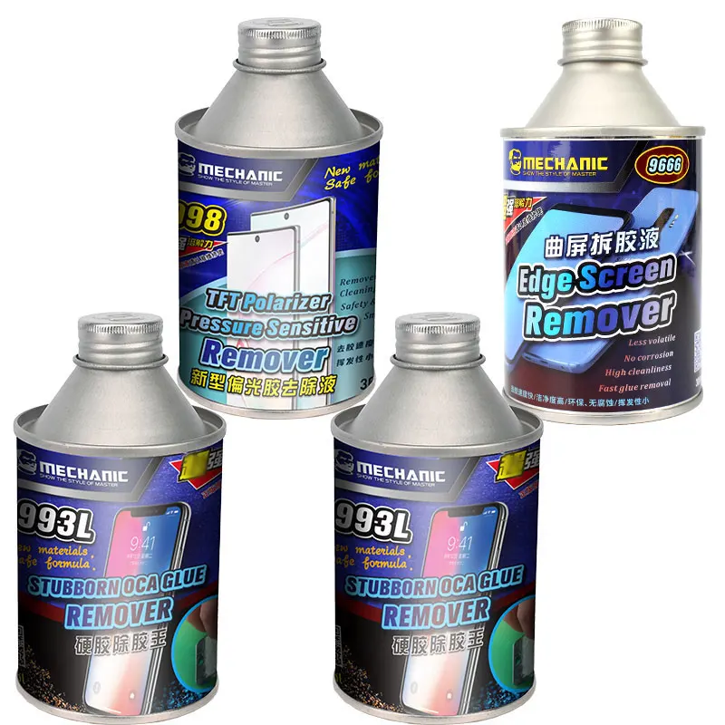 Mechanic 993L/9666/883L/998 touch screen OCA glue remover mobile phone screen repair new polarized hard glue remover for IPhone