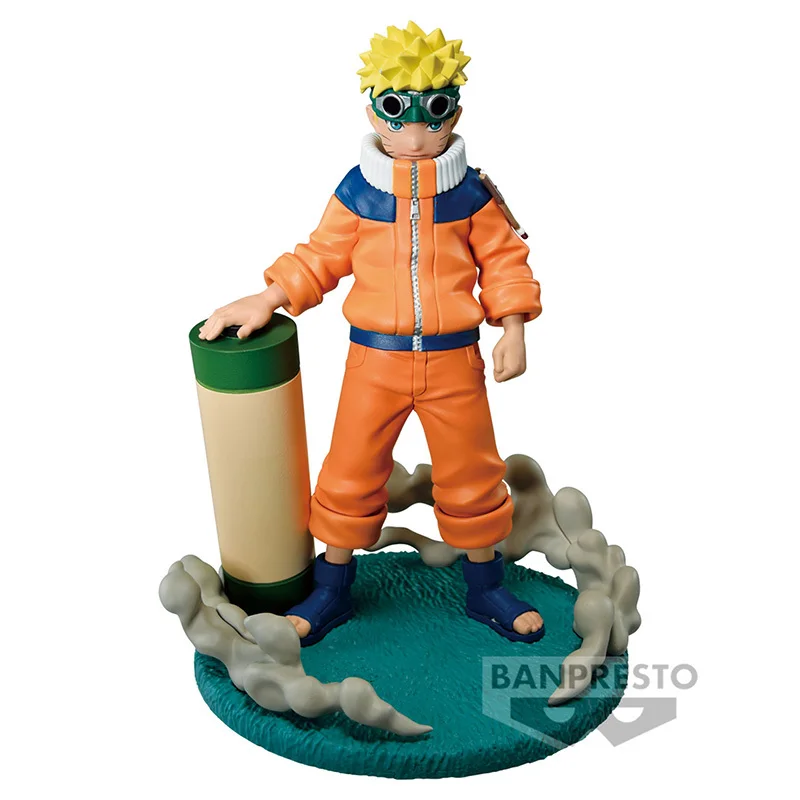 BANDAI-Banpresto MemtosSaga NARUTO Action Figure Modèle Jouets, Anime Figurals, Cadeaux, Original, En Stock, 14cm