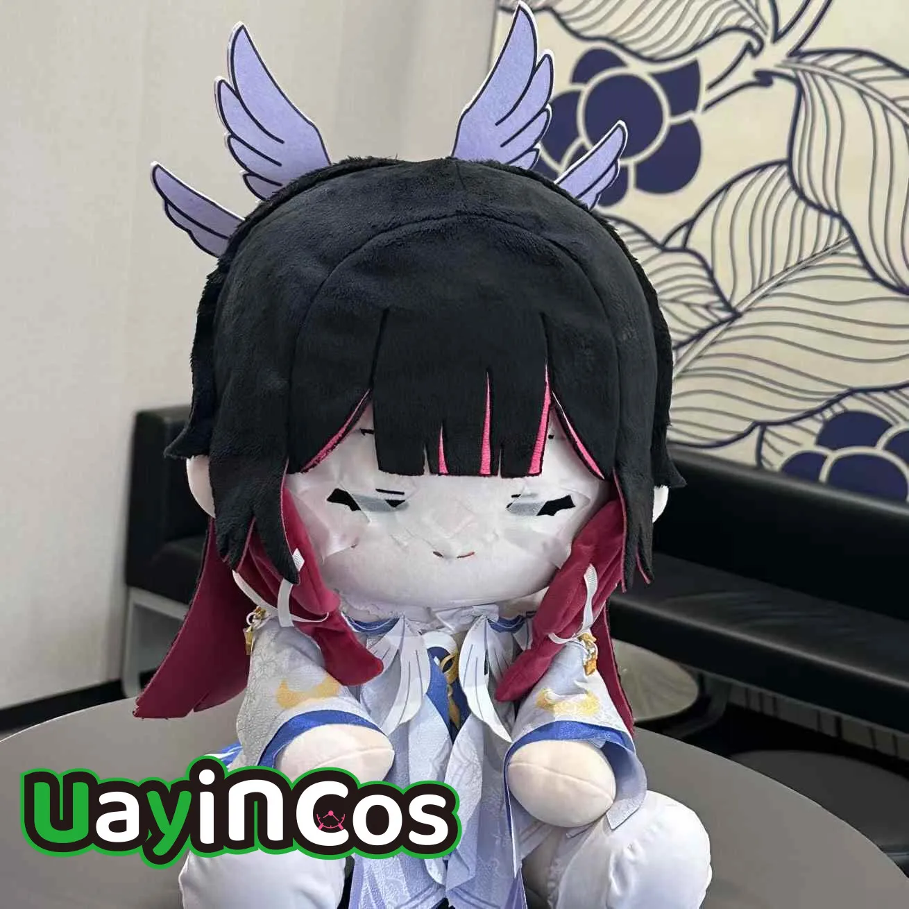 

40cm Genshin Impact Columbina Hyposelenia Cartoon Stuffed Plushie Doll Clothes Pillow Ornament Anime Figure Game Toy Kids Gifts