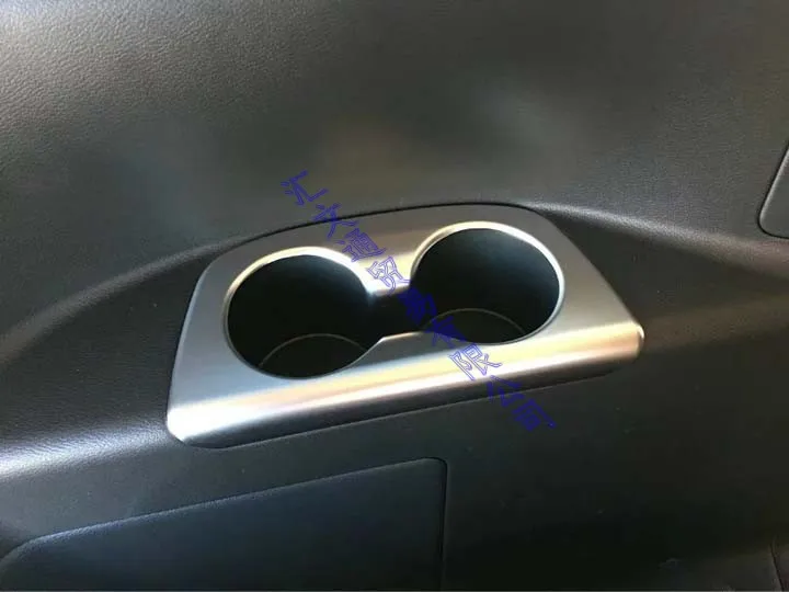 

ABS Chrome Rear Seat Drink Cup Holder Trim Cover Bezel Surround Frame Styling 2018 2019 2022 For NISSAN SERENA C27 C28 2017-2023