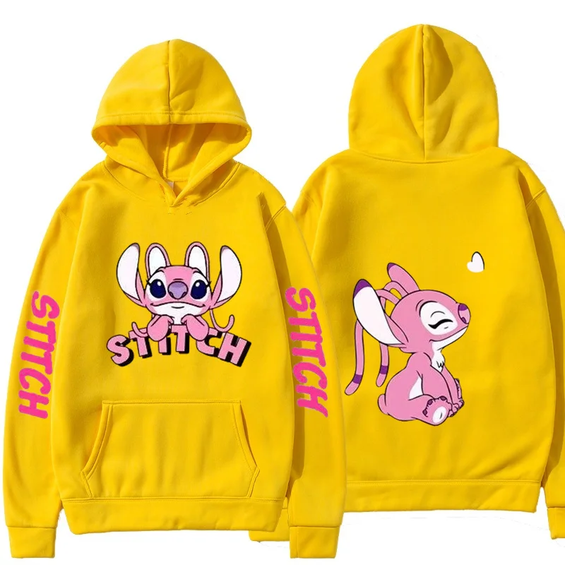 

Miniso Funny Anime Autum Winter Men Women Hoodie Children Clothe Kid Girl Boy Lilo and Stitch Sweatshirt Manga Hoody Baby Casual