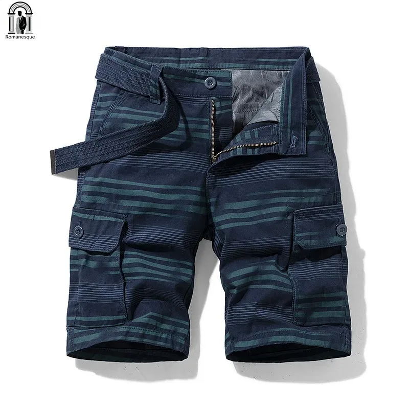 New Men's Camo Cargo Shorts Multiple Colors Available Loose Fit Cotton Blend Short Pants Streetwear Fashion Summer Bottoms