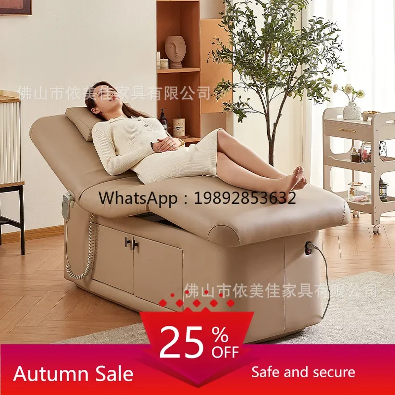 

LYY Electric Beauty Bed for Beauty Salon, Constant Temperature Heating Multi-Functional Tattoo Bed