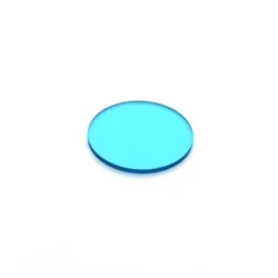 Blue Glass Filter Round Dia=27.5mm Thick-1.5 MM AR Coating for Bmpcc 4K Camera 1PCS